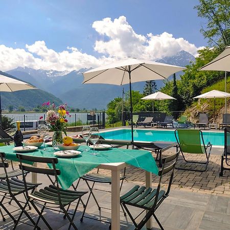 Dascio Emotion Ferienwohnung Mit Terrasse Am See Eksteriør billede