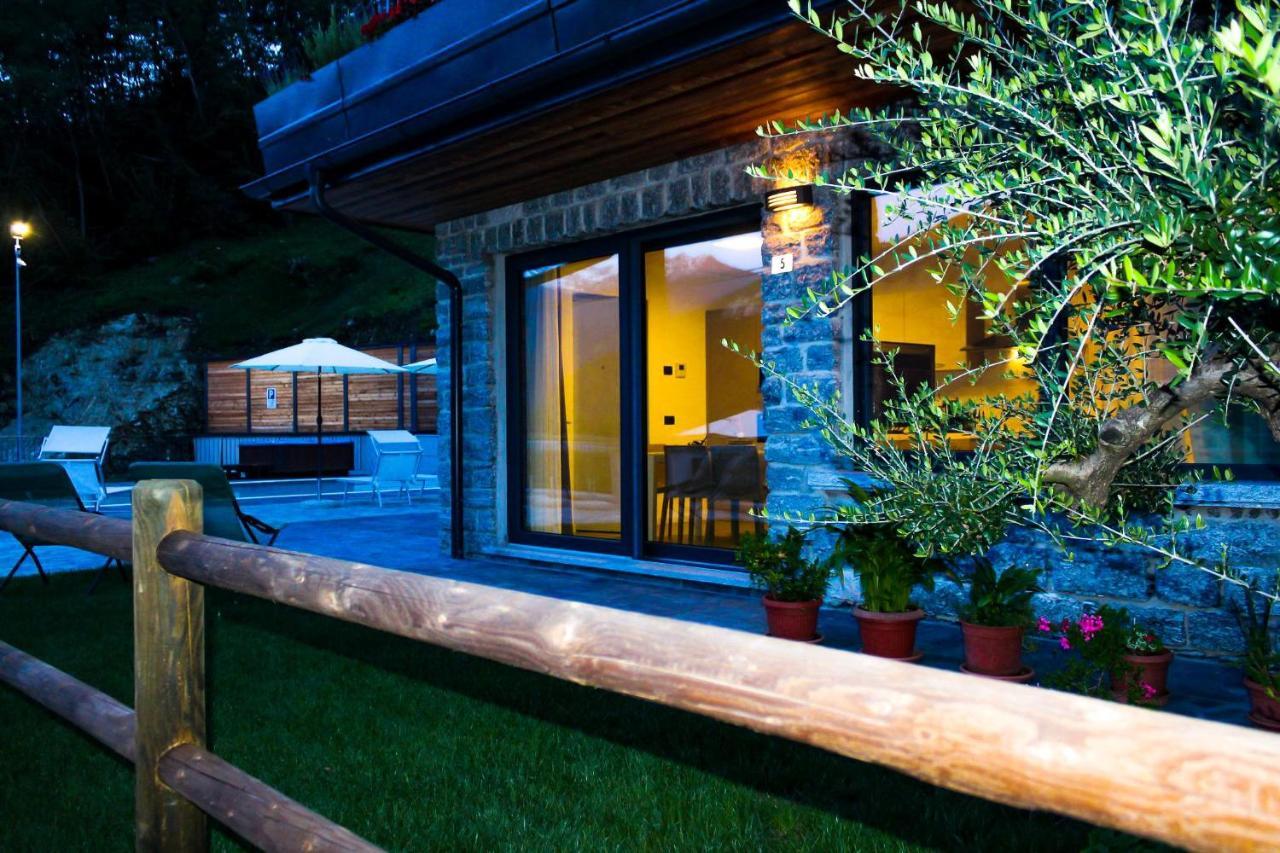 Dascio Emotion Ferienwohnung Mit Terrasse Am See Eksteriør billede